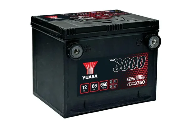 Aku 12V 66Ah 660A USA Yuasa YBX3750