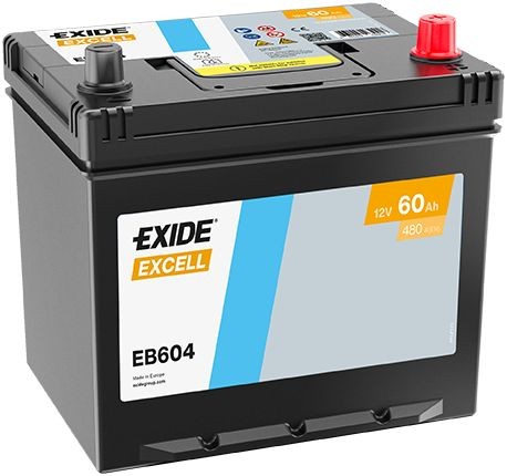 EB604 aku exide 60Ah