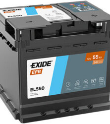 Aku Exide EL550 EFB 55Ah
