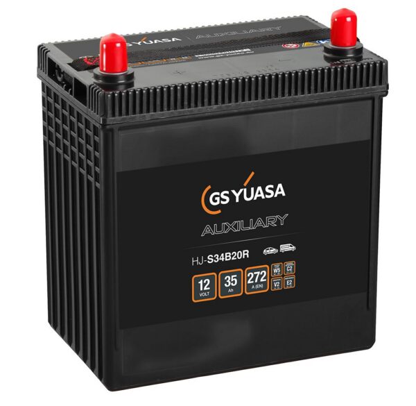 S34B20R GS Yuasa Auxiliary AGM AKU
