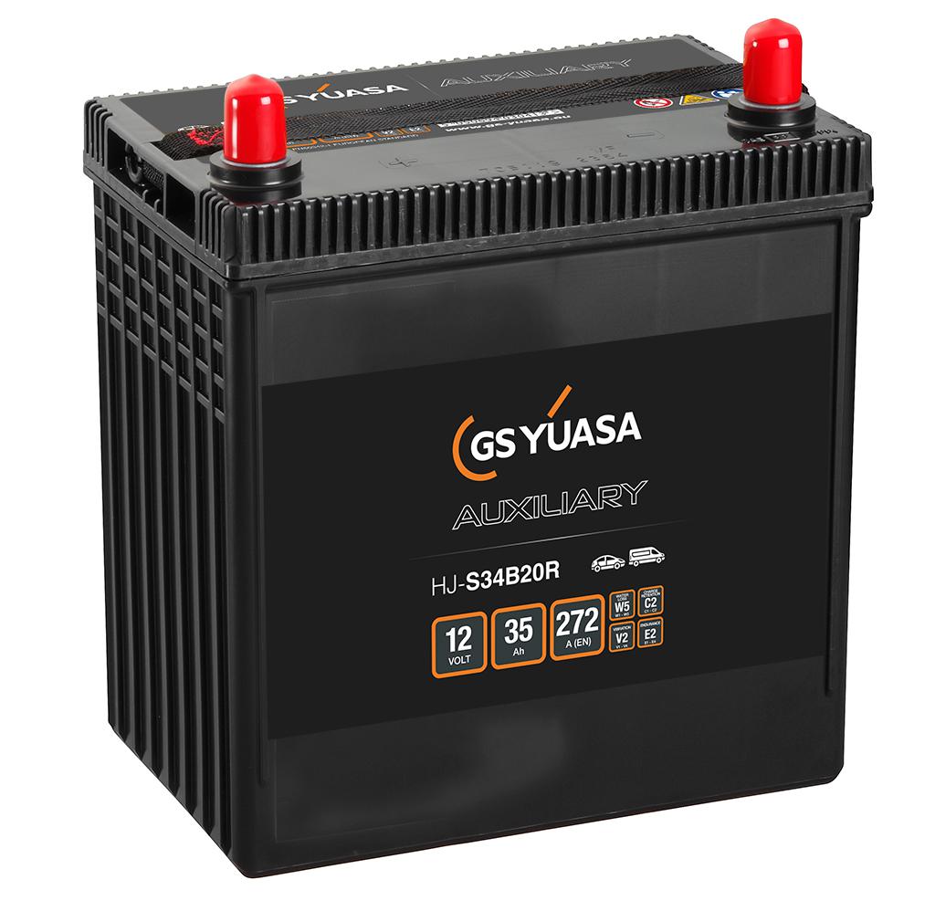 S34B20R GS Yuasa Auxiliary AGM AKU