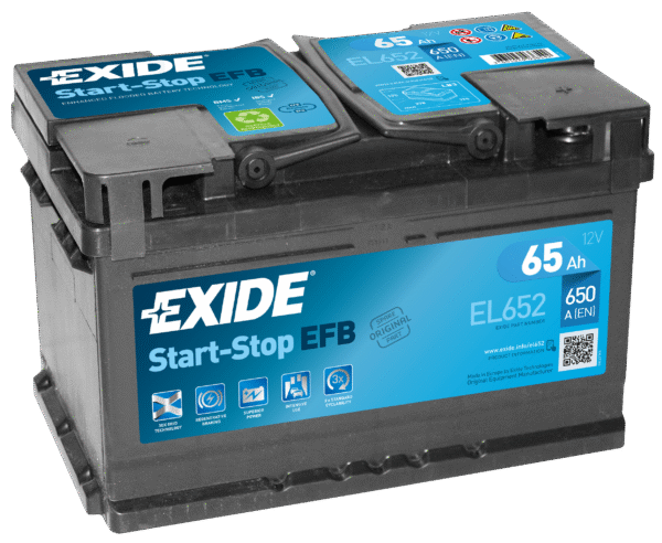 Aku el652 efb start-stop exide