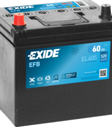 Aku Exide EL605 EFB Start-Stop 60Ah 520A